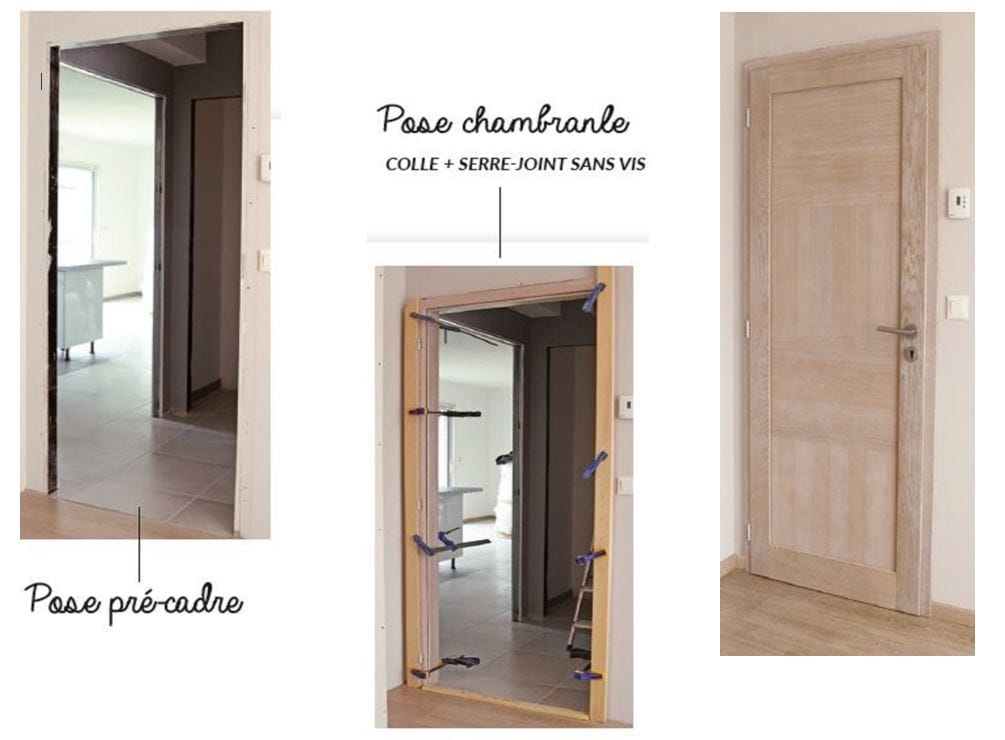 Rénovation bloc porte : portes intérieures - Les Menuiseries Françaises